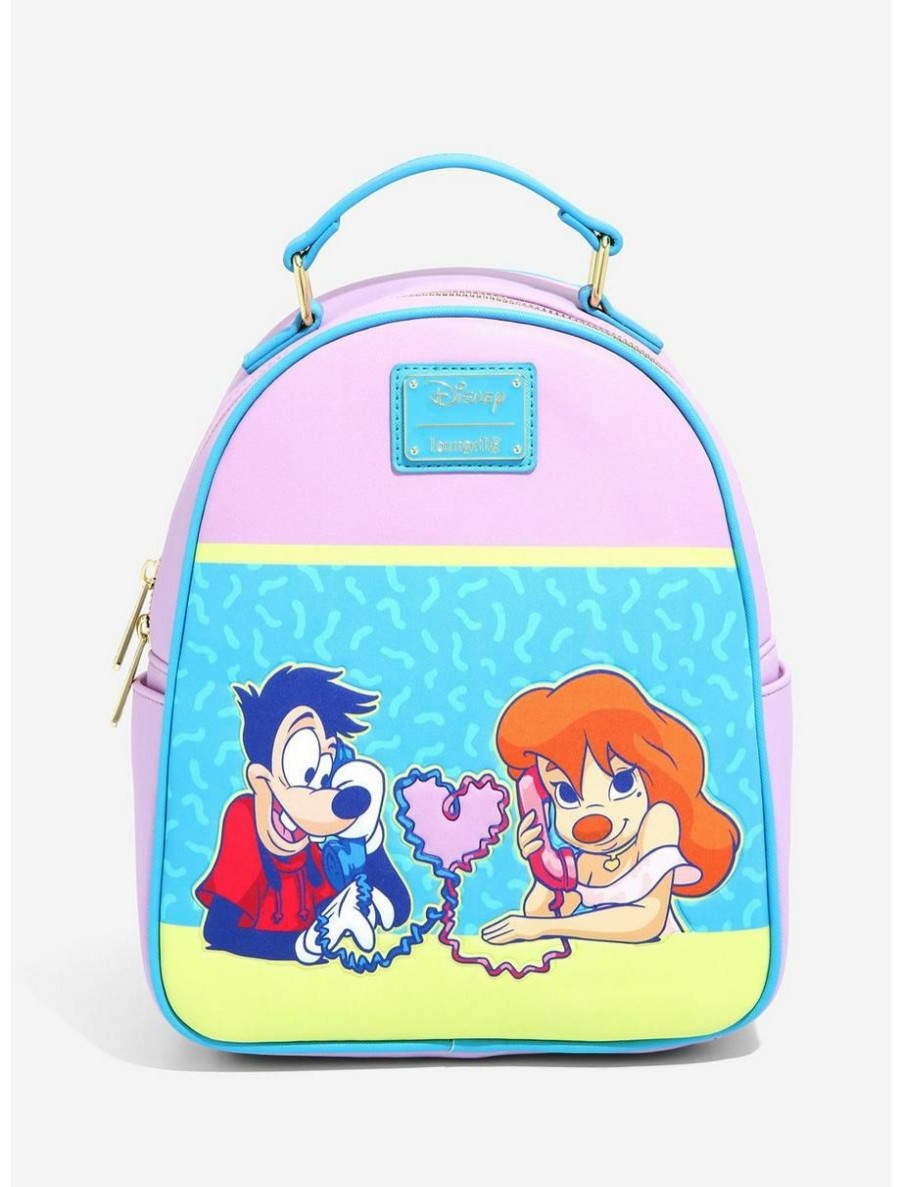 Cartoons * | Cartoons Loungefly Disney A Goofy Movie Max & Roxanne Mini Backpack Boxlunch Exclusive