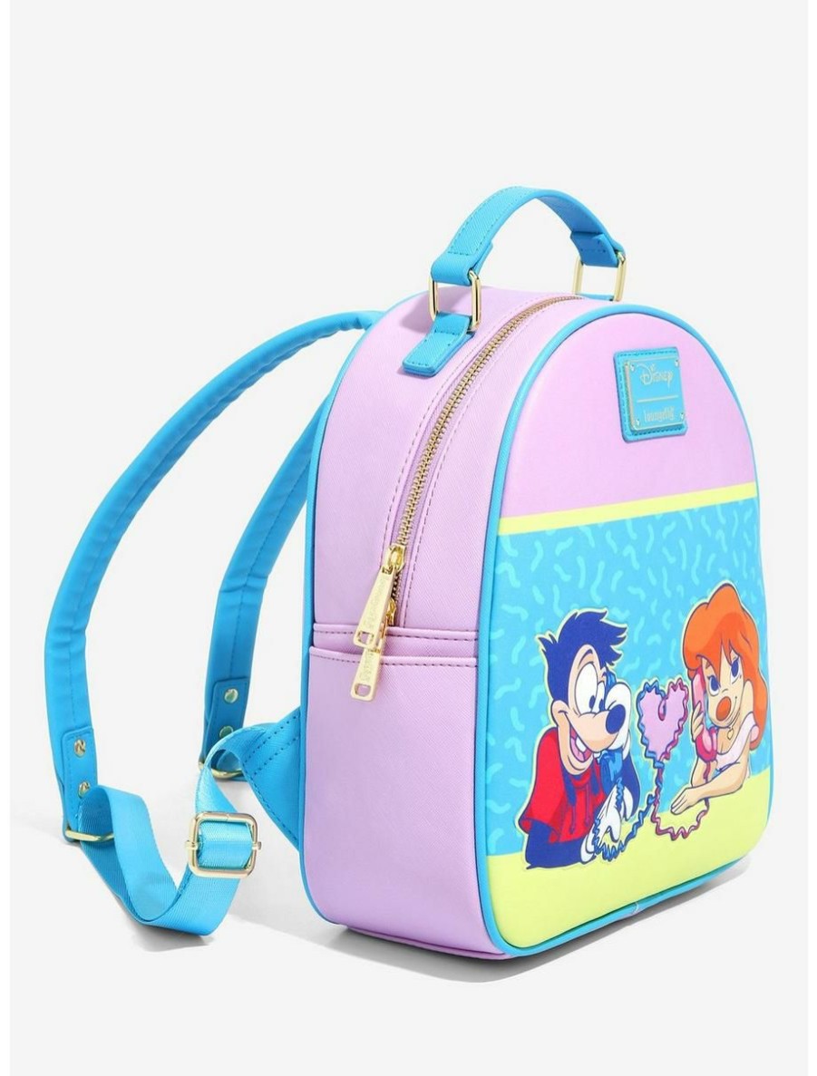 Cartoons * | Cartoons Loungefly Disney A Goofy Movie Max & Roxanne Mini Backpack Boxlunch Exclusive