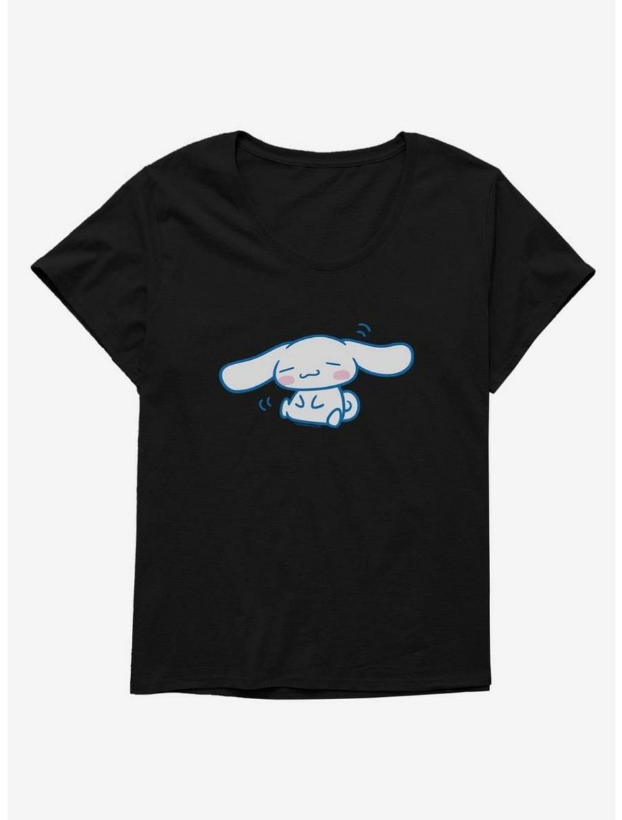 Anime * | Anime Cinnamoroll Shaking Happiness Womens T-Shirt Plus Size