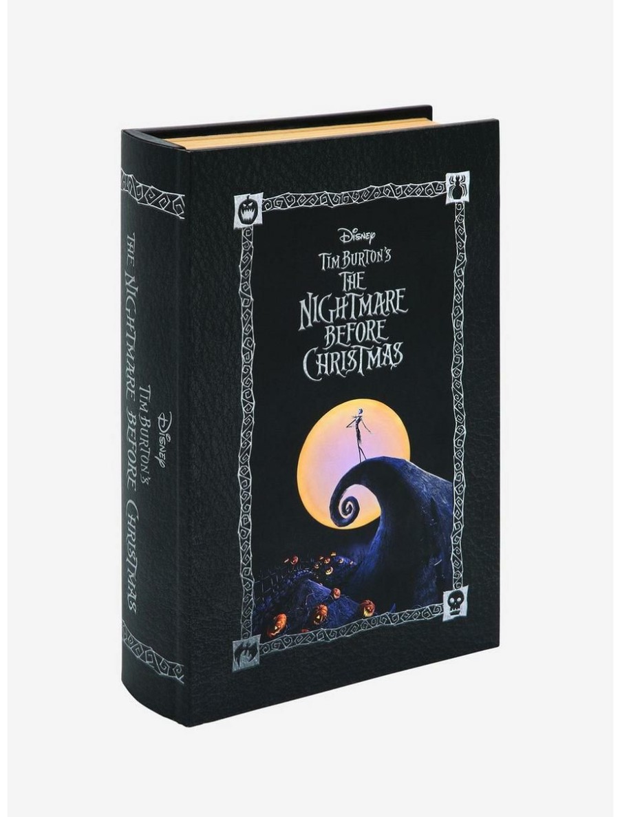 Horror * | Horror Disney The Nightmare Before Christmas Book Jewelry Box