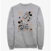 Cartoons * | Cartoons Disney Mickey Mouse & Minnie Mouse Feelin Spooky Sweatshirt