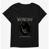 Horror * | Horror Wednesday I'M Not Weird Womens T-Shirt Plus Size