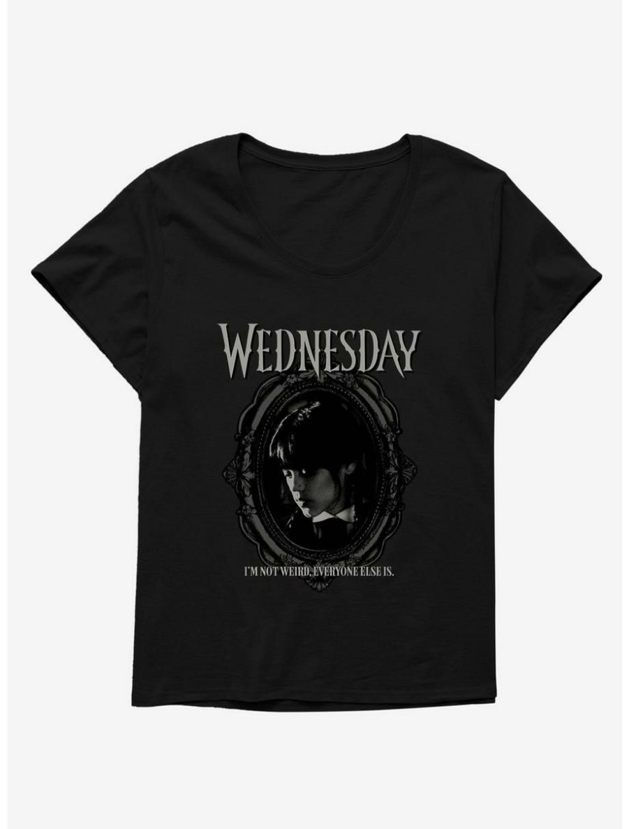 Horror * | Horror Wednesday I'M Not Weird Womens T-Shirt Plus Size