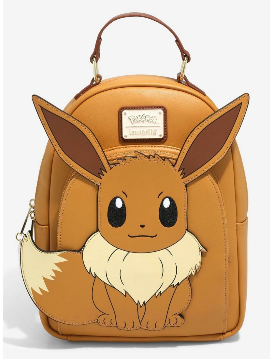 Anime * | Anime Loungefly Pokemon Eevee Mini Backpack Boxlunch Exclusive