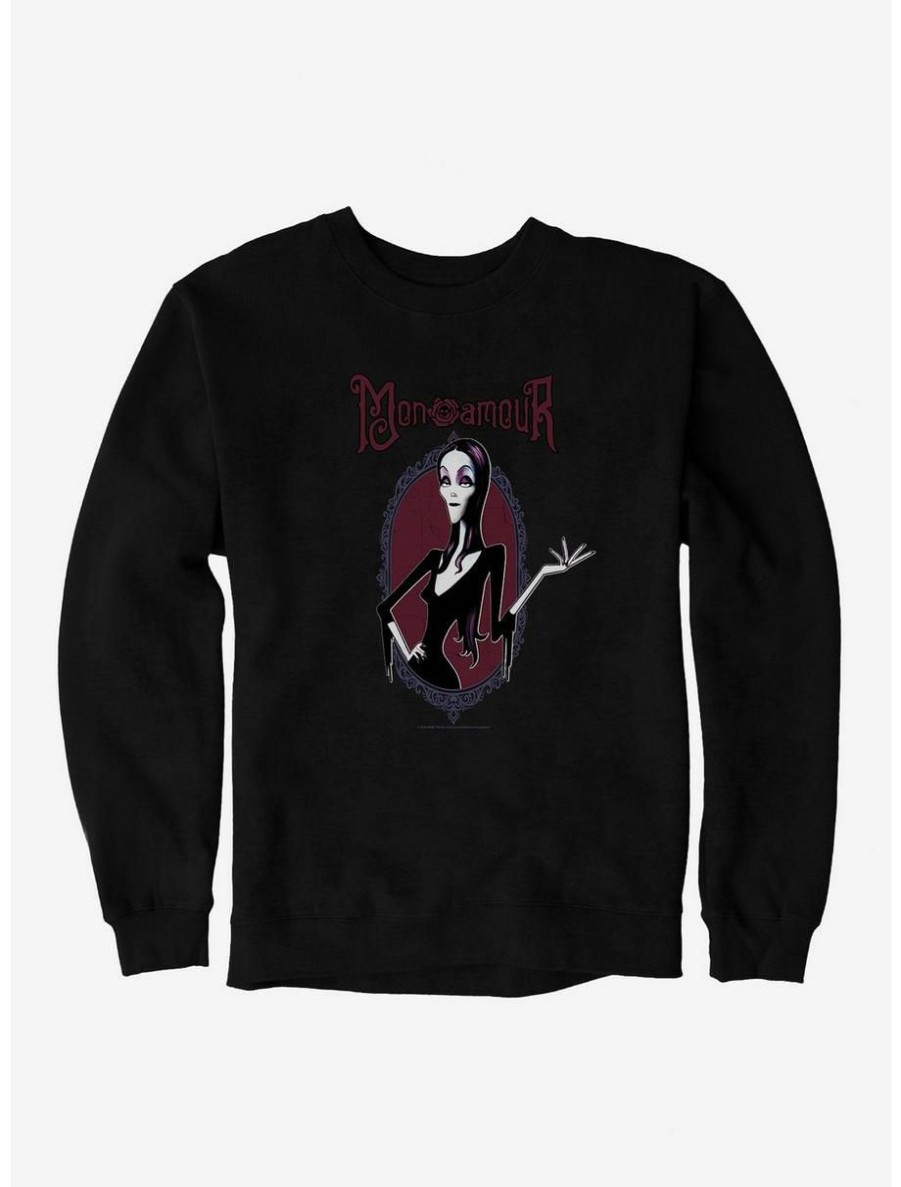 Horror * | Horror Addams Family Movie Mon Amour Sweatshirt