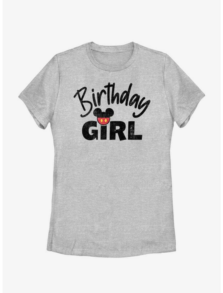 Cartoons * | Cartoons Disney Mickey Mouse Birthday Girl T-Shirt