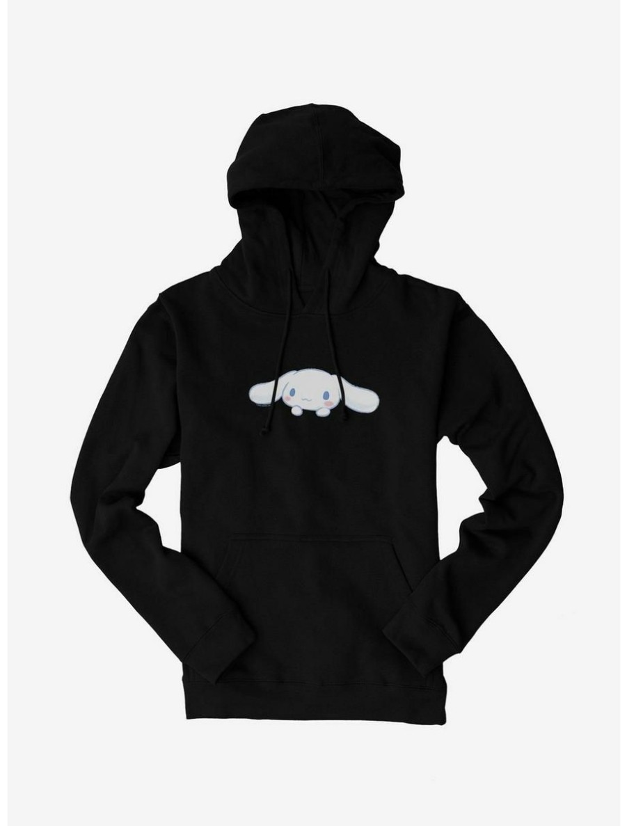 Anime * | Anime Cinnamoroll Face Icon Hoodie