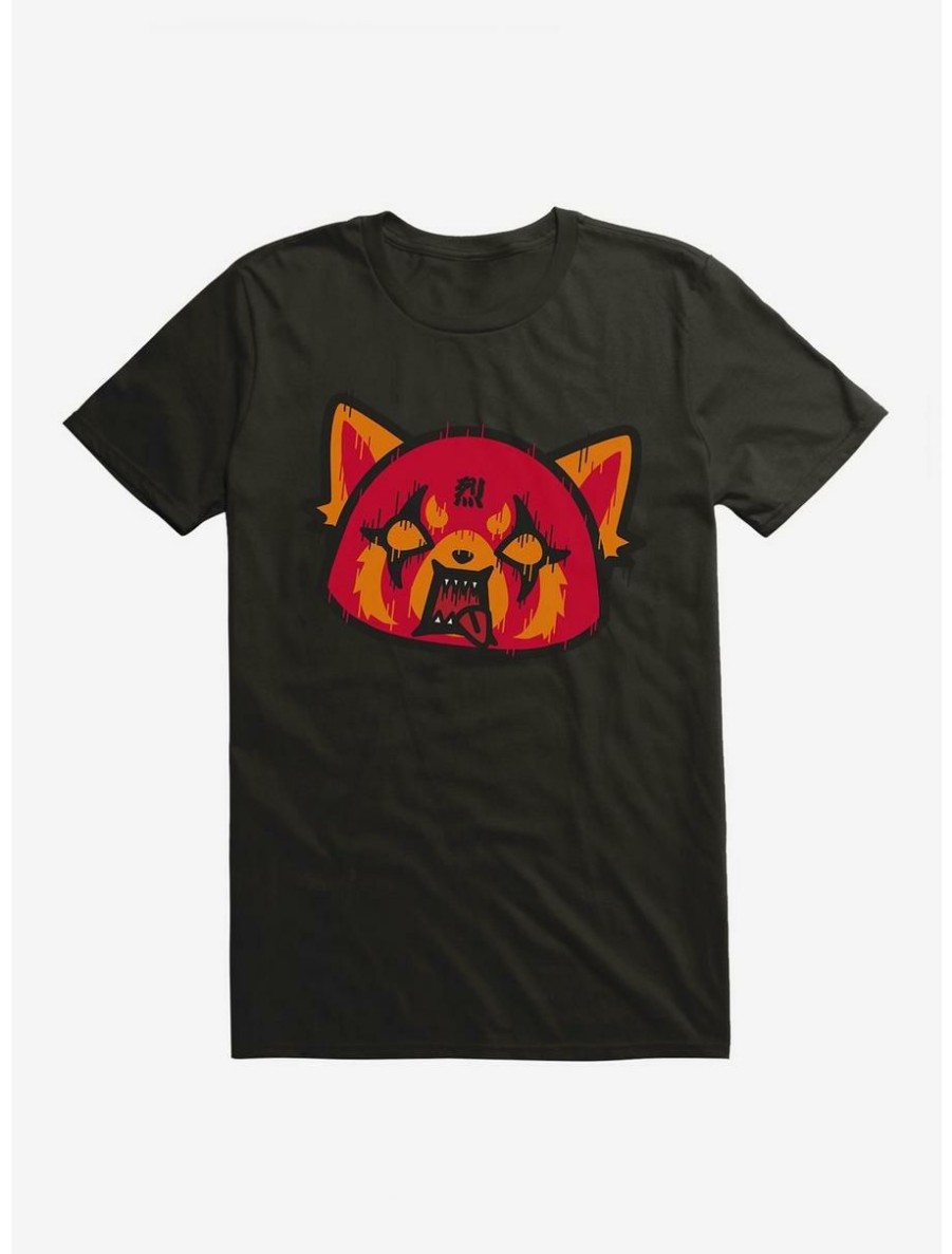 Anime * | Anime Aggretsuko Metal Rock Out To The Max T-Shirt