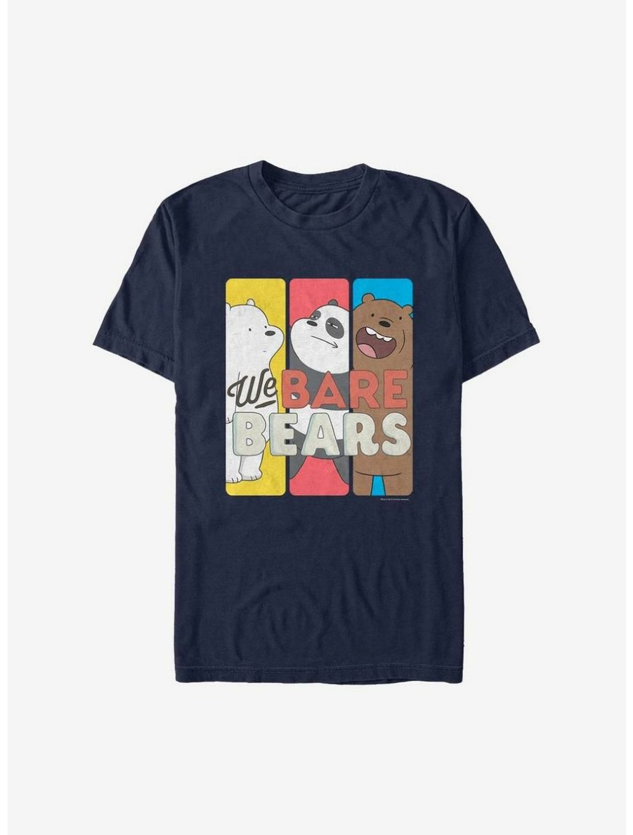 Cartoons * | Cartoons We Bare Bears Tri Bears T-Shirt