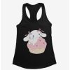 Anime * | Anime Cinnamoroll Heart Cupcake Womens Tank Top