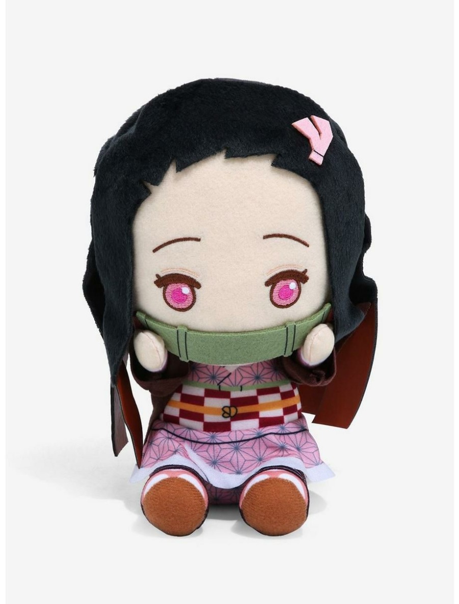 Anime * | Anime Demon Slayer: Kimetsu No Yaiba Nezuko Kamado Sitting 8 Inch Plush