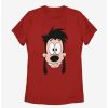 Cartoons * | Cartoons Disney A Goofy Movie Max Son Big Face Womens T-Shirt