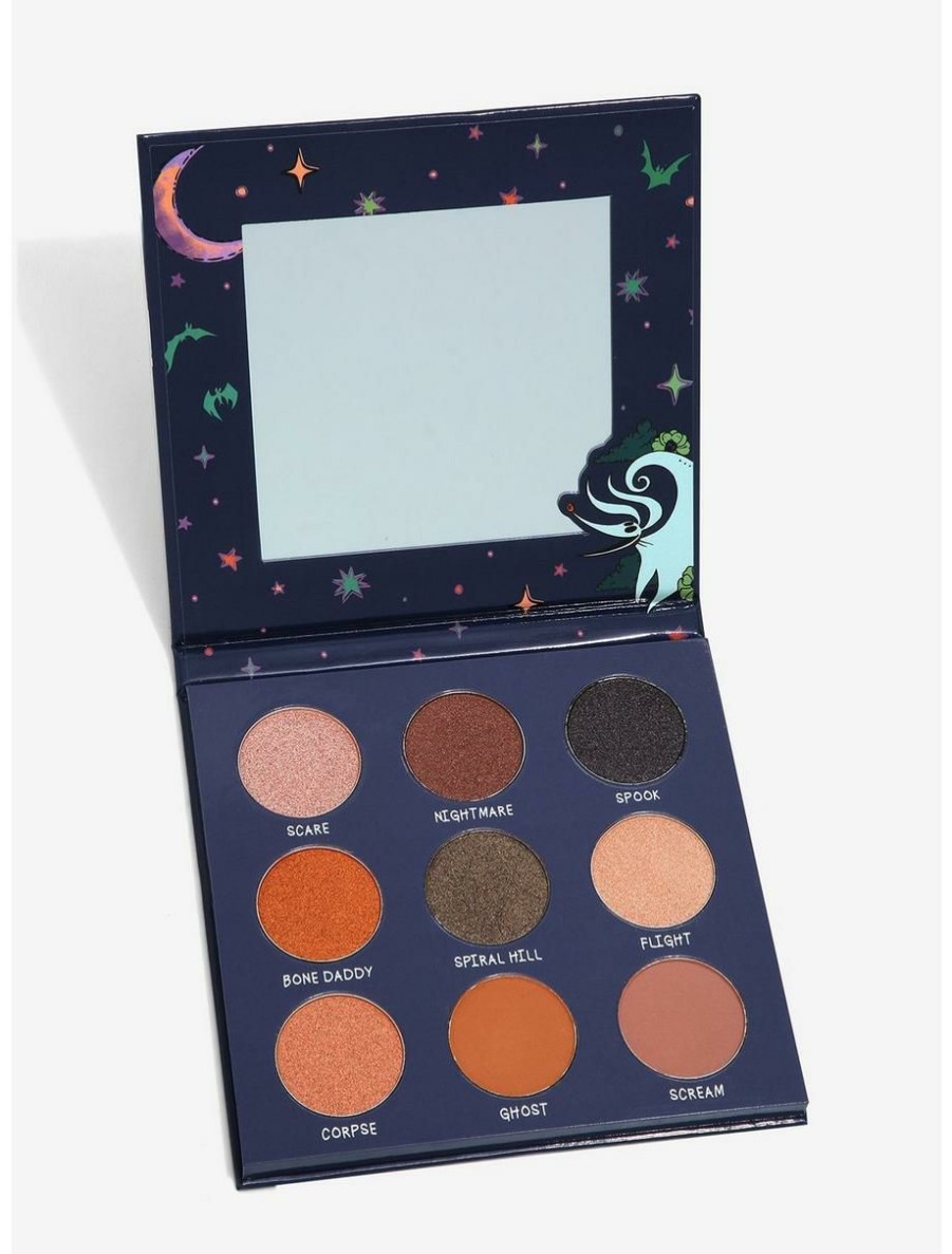 Horror * | Horror Disney The Nightmare Before Christmas Zero Tarot Card Eyeshadow Palette Boxlunch Exclusive