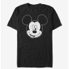 Cartoons * | Cartoons Disney Mickey Mouse Let Me Sleep Outline T-Shirt