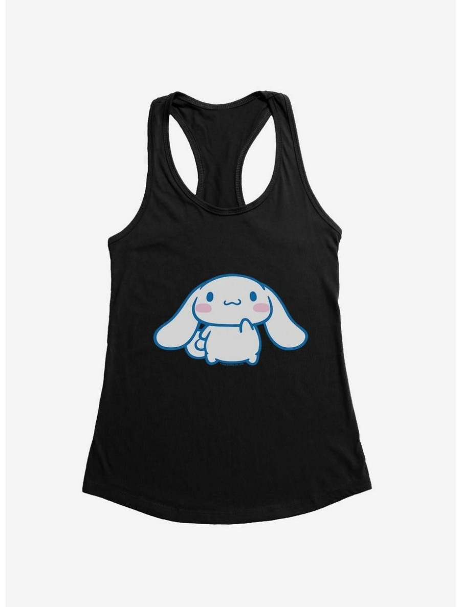 Anime * | Anime Cinnamoroll Wondering Womens Tank Top