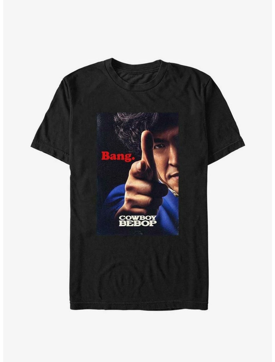 Anime * | Anime Cowboy Bebop Spike Bang Poster T-Shirt