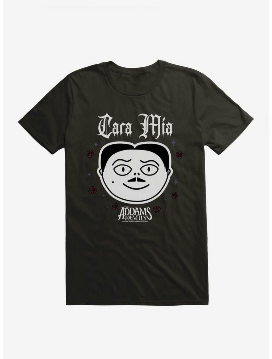 Horror * | Horror Addams Family Movie Cara Mia T-Shirt