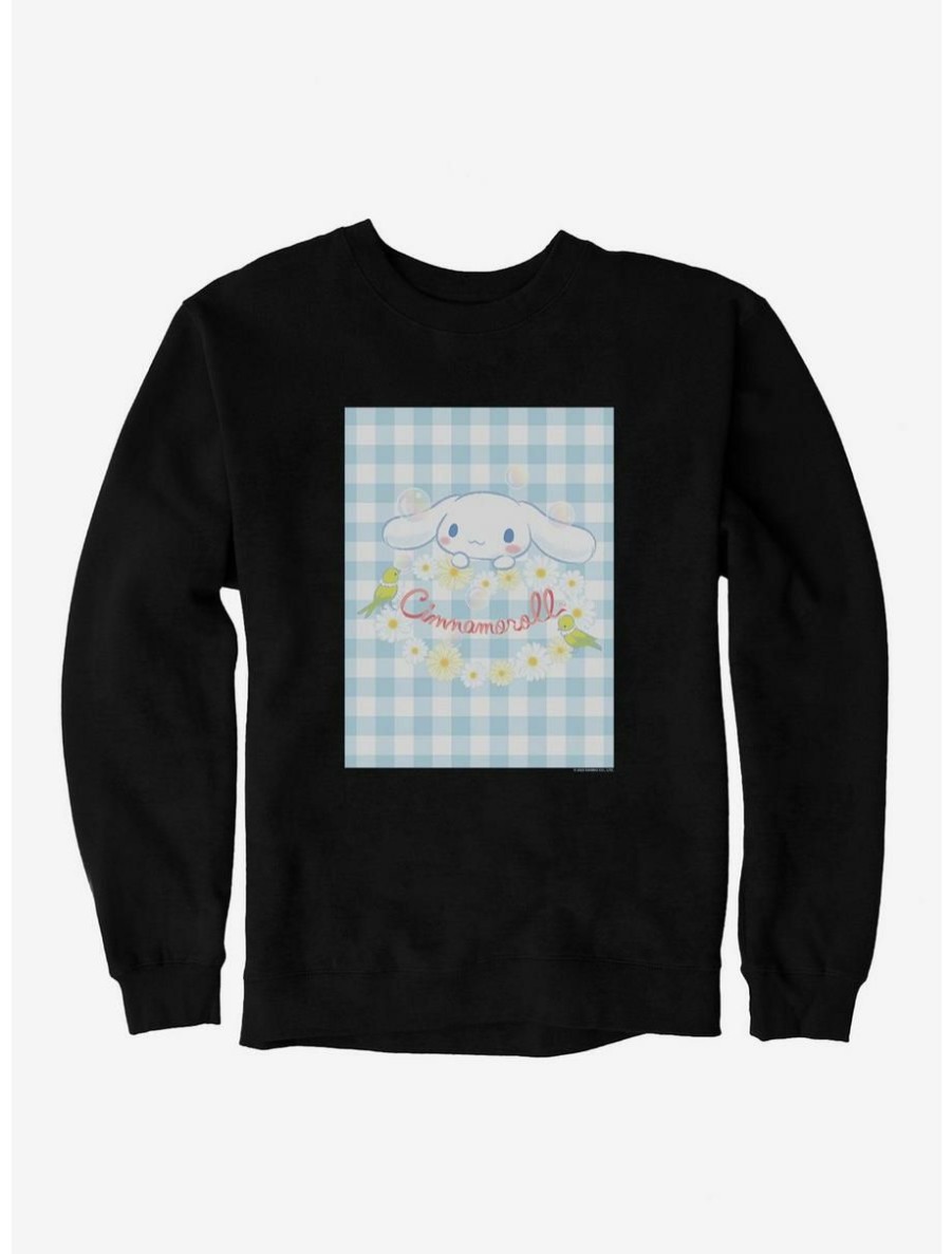 Anime * | Anime Cinnamoroll Daisies And Picnic Sweatshirt