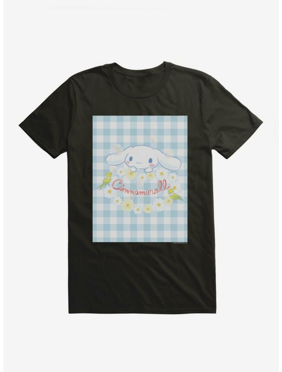 Anime * | Anime Cinnamoroll Daisies And Picnic T-Shirt