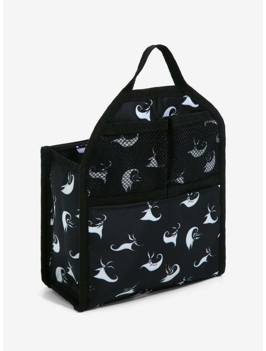 Horror * | Horror Disney The Nightmare Before Christmas Zero Allover Print Backpack Organizer Boxlunch Exclusive