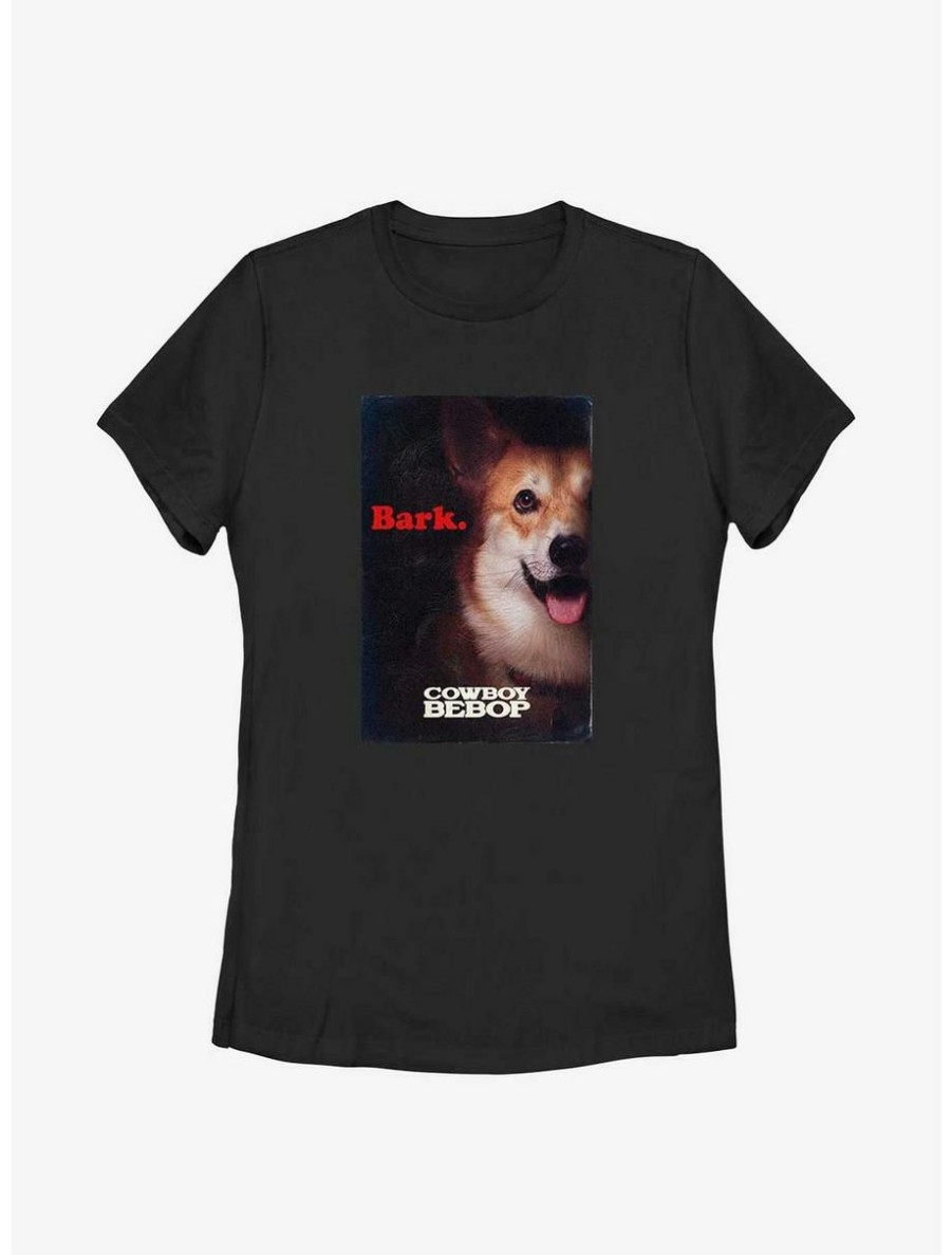 Anime * | Anime Cowboy Bebop Ein Bark Poster Womens T-Shirt