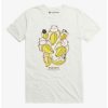 Anime * | Anime Bananya Group T-Shirt