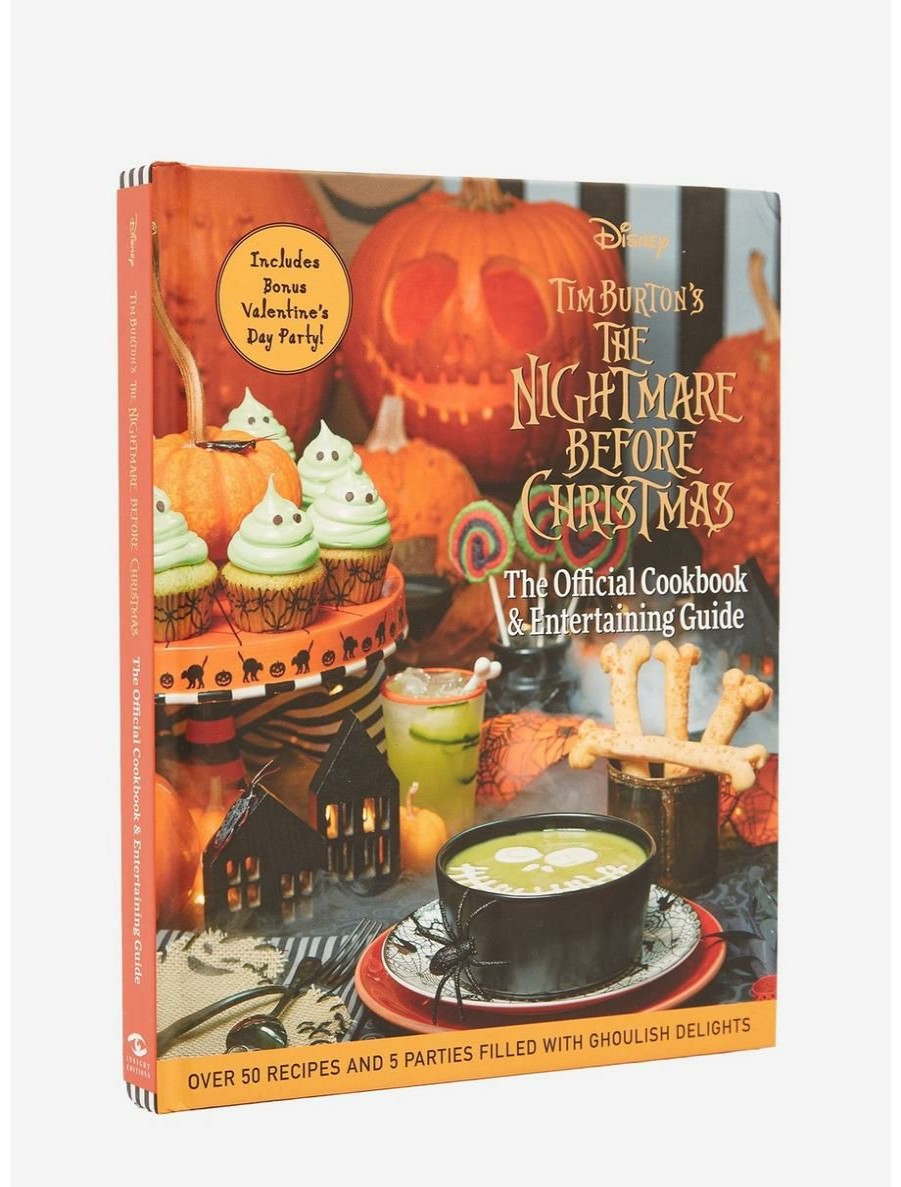 Horror * | Horror Disney The Nightmare Before Christmas The Official Cookbook & Entertaining Guide