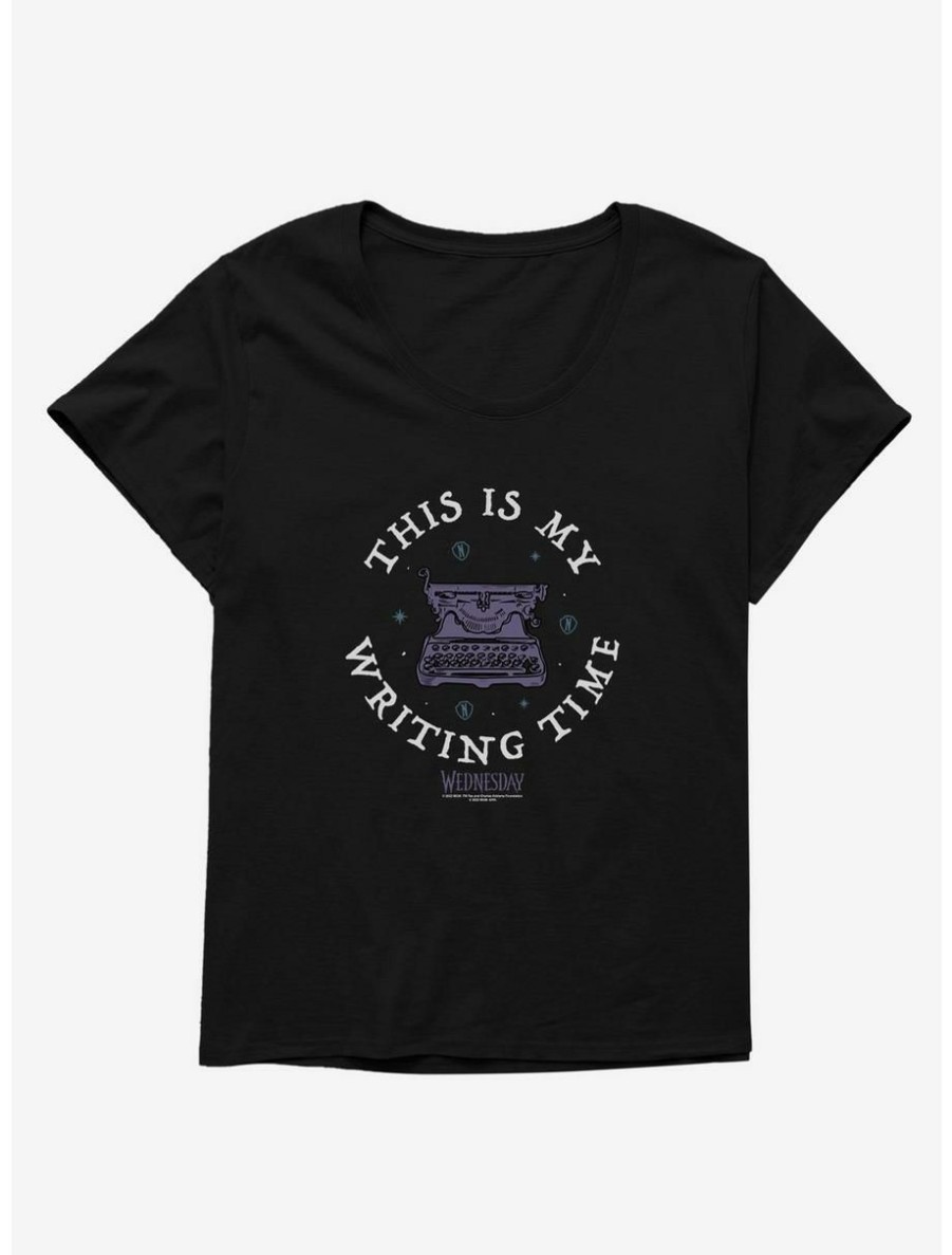 Horror * | Horror Wednesday This Is My Writing Time Womens T-Shirt Plus Size