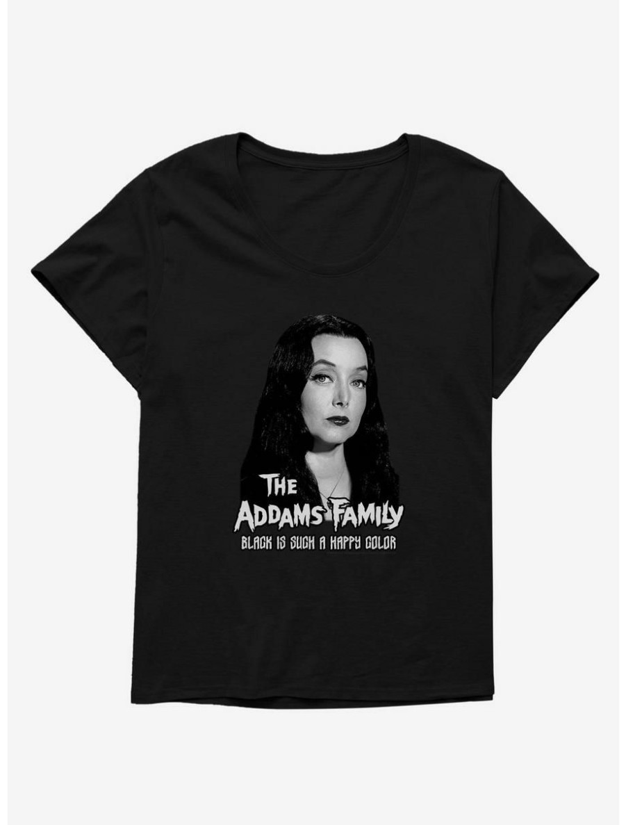 Horror * | Horror The Addams Family Morticia Addams Womens T-Shirt Plus Size