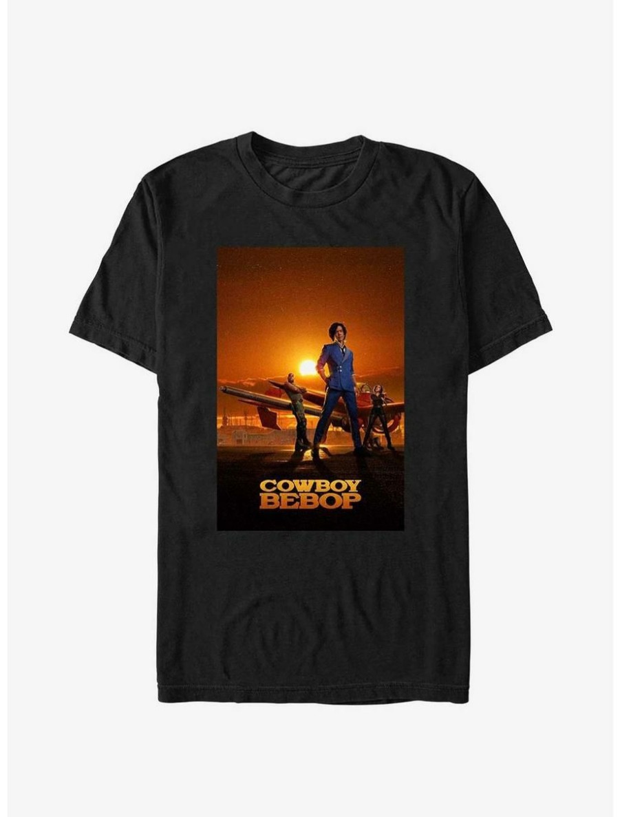 Anime * | Anime Cowboy Bebop Sunset Poster T-Shirt