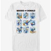 Cartoons * | Cartoons Disney Mickey Mouse Donald Moods T-Shirt