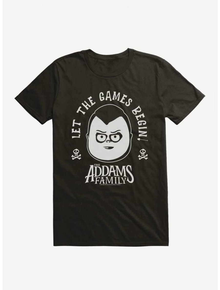 Horror * | Horror Addams Family Movie Let The Games Begin T-Shirt