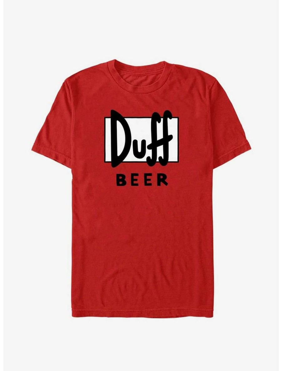 Cartoons * | Cartoons The Simpsons Duff Beer T-Shirt