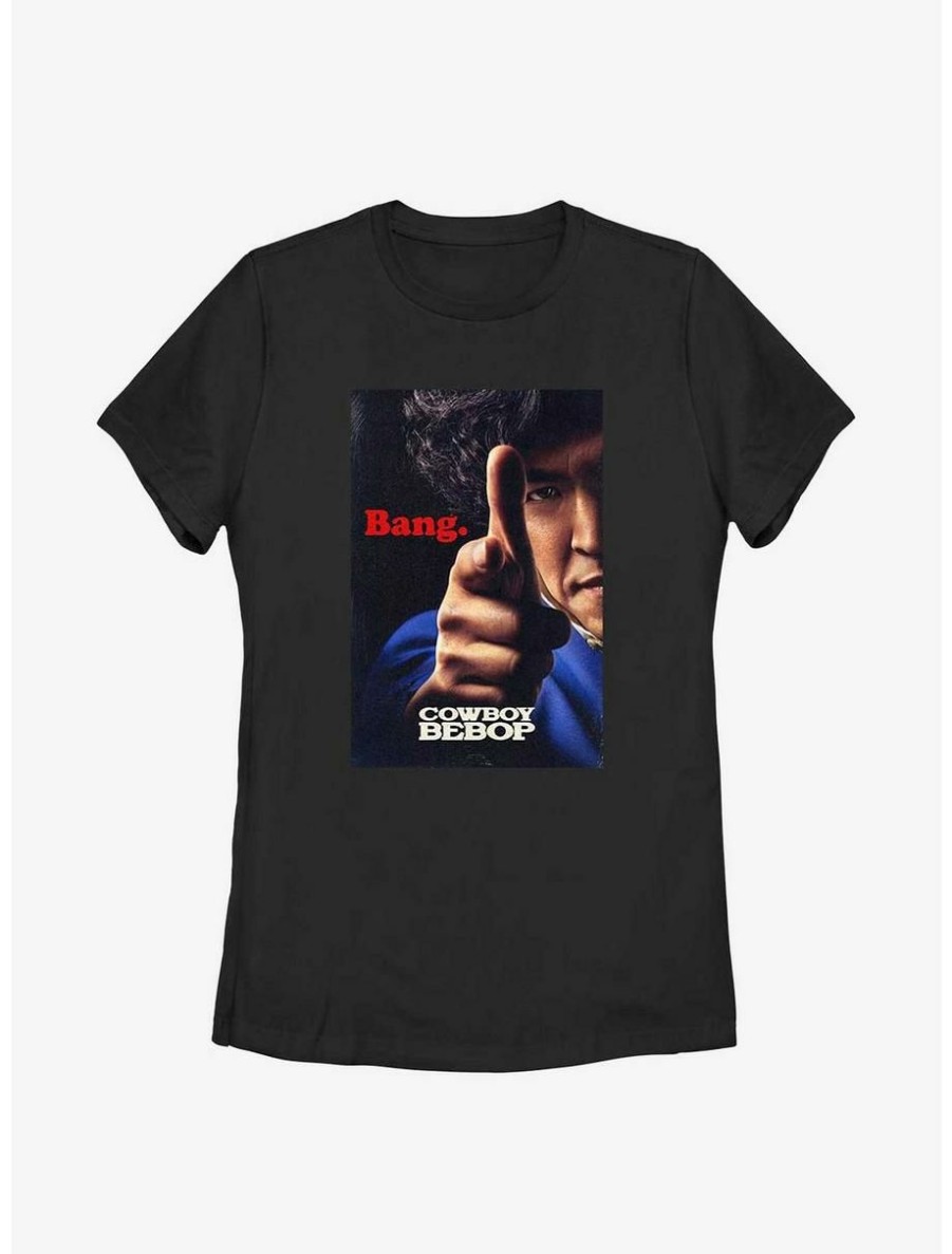 Anime * | Anime Cowboy Bebop Spike Bang Poster Womens T-Shirt