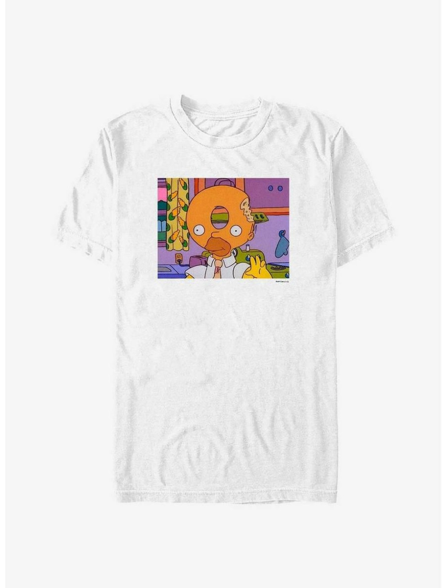 Cartoons * | Cartoons The Simpsons Donut Head T-Shirt