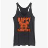 Cartoons * | Cartoons Disney Mickey Mouse Happy Haunting Pumpkin Womens Tank Top