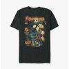 Horror * | Horror Disney The Nightmare Before Christmas Comic Cover T-Shirt