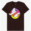 Horror * | Horror Ghostbusters Sunset Logo T-Shirt Boxlunch Exclusive