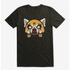 Anime * | Anime Aggretsuko Metal Rock & Roll T-Shirt