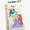 Horror * | Horror Disney The Nightmare Before Christmas Jack Skellington & Sally Celestial Tab Journal Boxlunch Exclusive