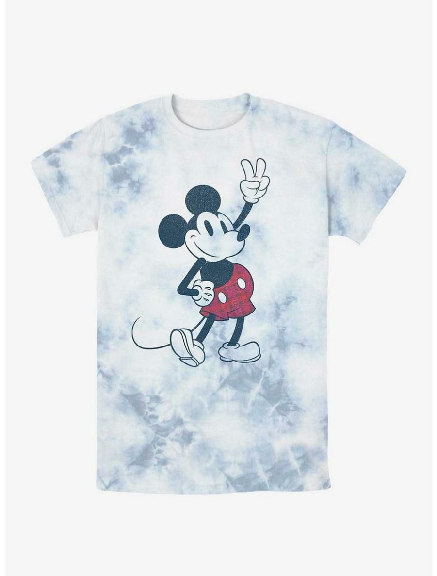 Cartoons * | Cartoons Disney Mickey Mouse Vintage Tie-Dye T-Shirt