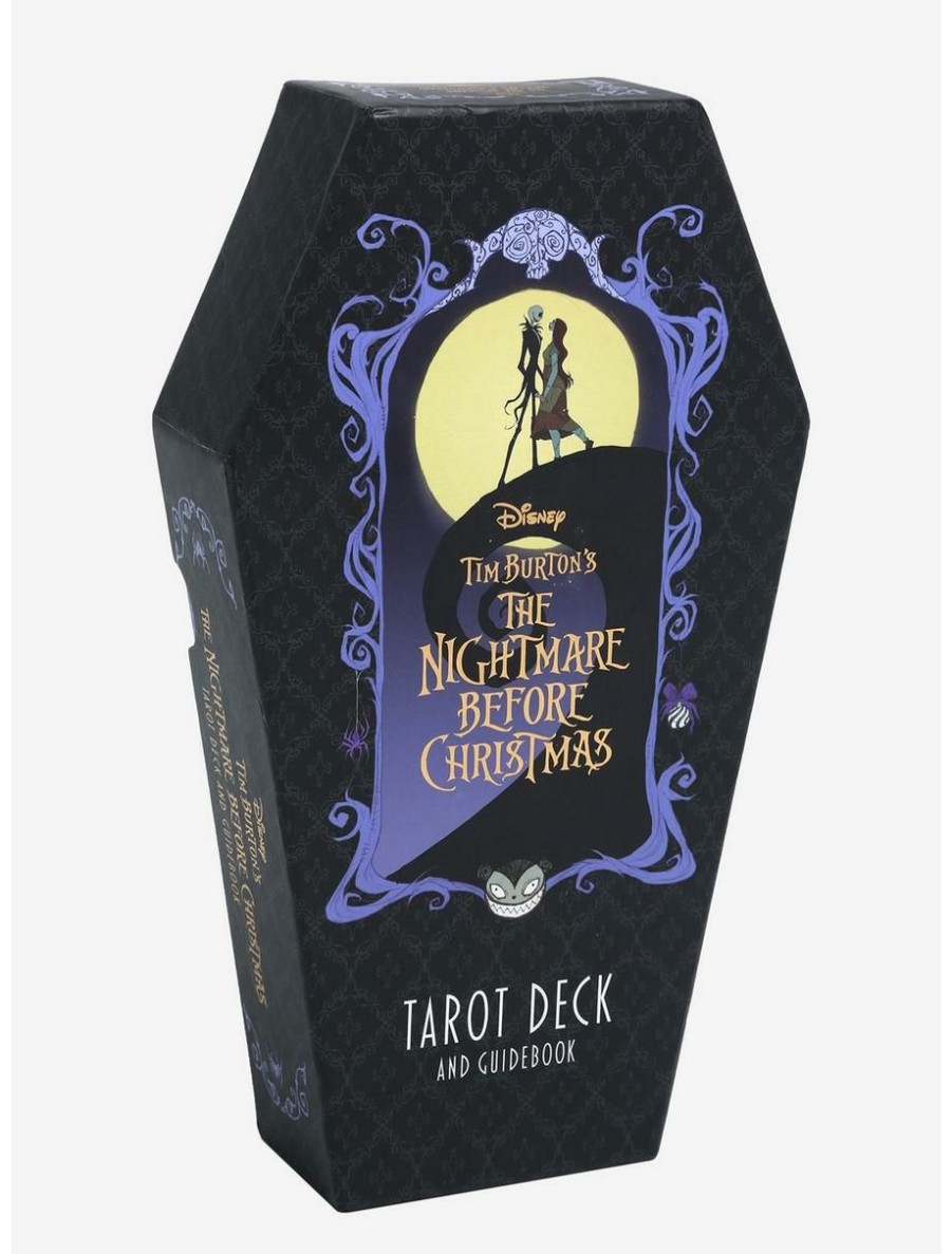 Horror * | Horror Disney The Nightmare Before Christmas Tarot Card Deck With Guidebook Boxlunch Exclusive