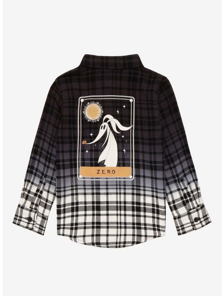 Horror * | Horror Disney The Nightmare Before Christmas Zero Tarot Card Toddler Flannel Boxlunch Exclusive