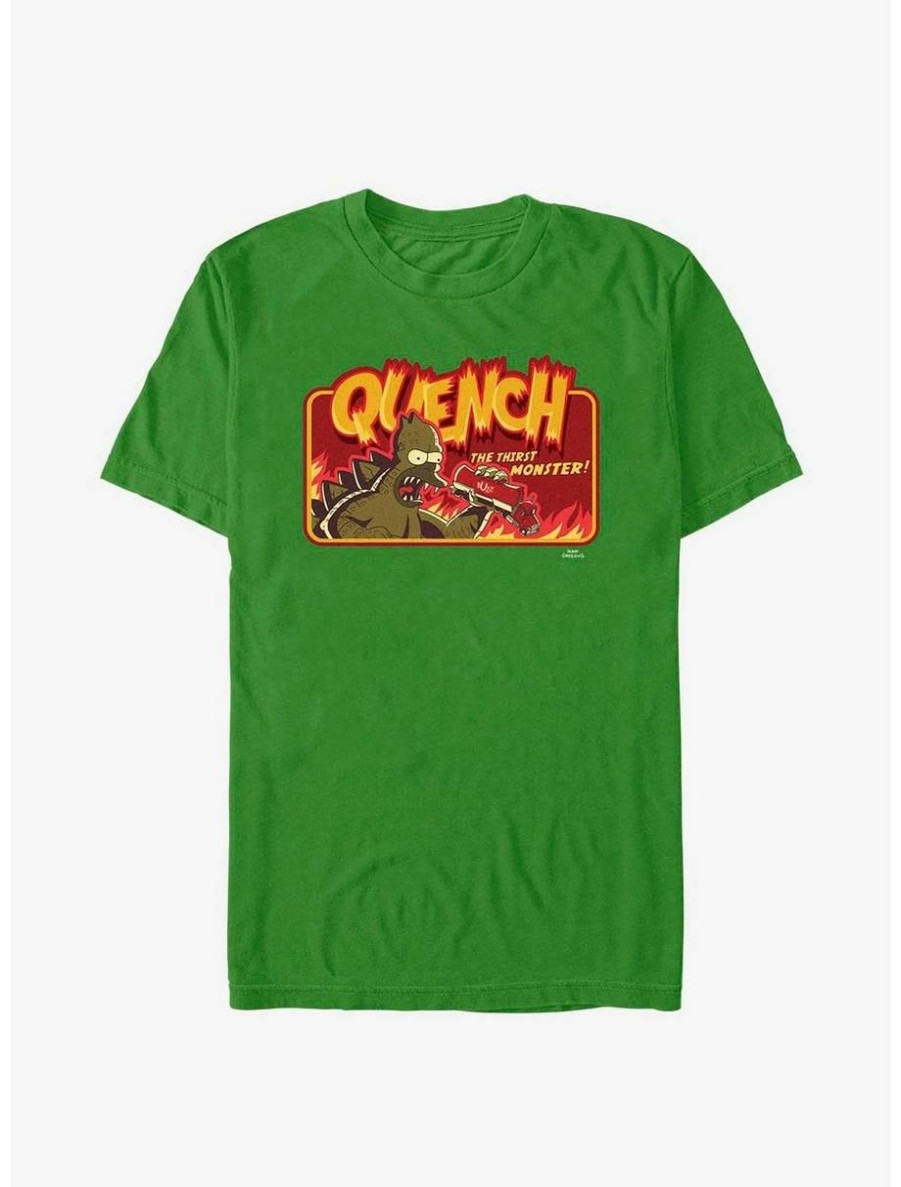 Cartoons * | Cartoons The Simpsons Quench The Thirst Monster T-Shirt