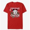 Cartoons * | Cartoons Disney Mickey Mouse Festive Cheer T-Shirt