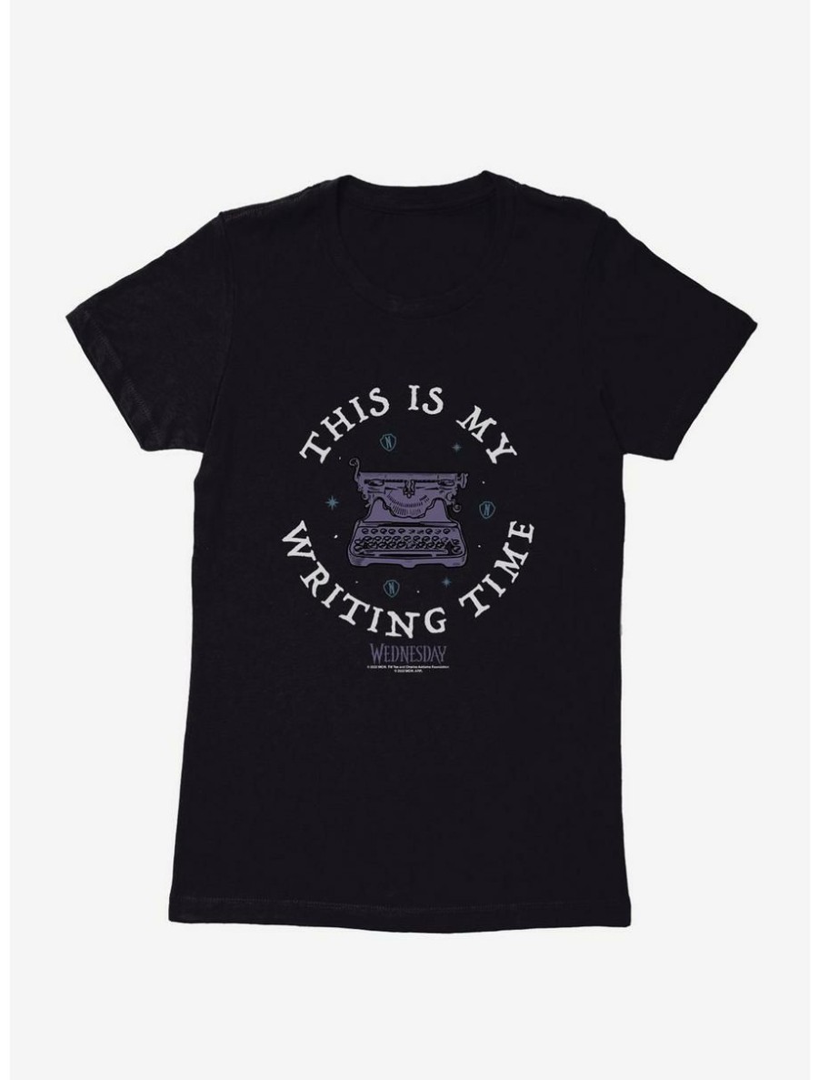 Horror * | Horror Wednesday This Is My Writing Time Womens T-Shirt