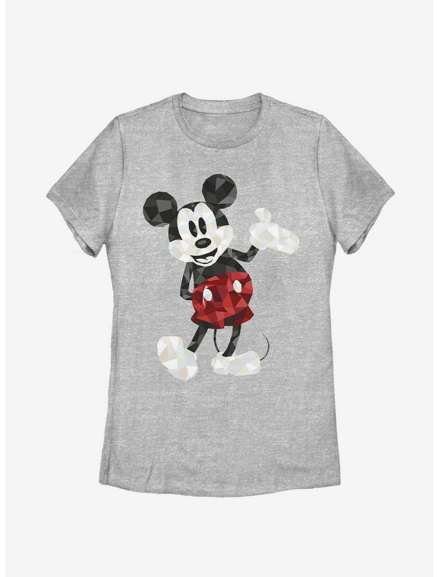 Cartoons * | Cartoons Disney Mickey Mouse Poly Womens T-Shirt