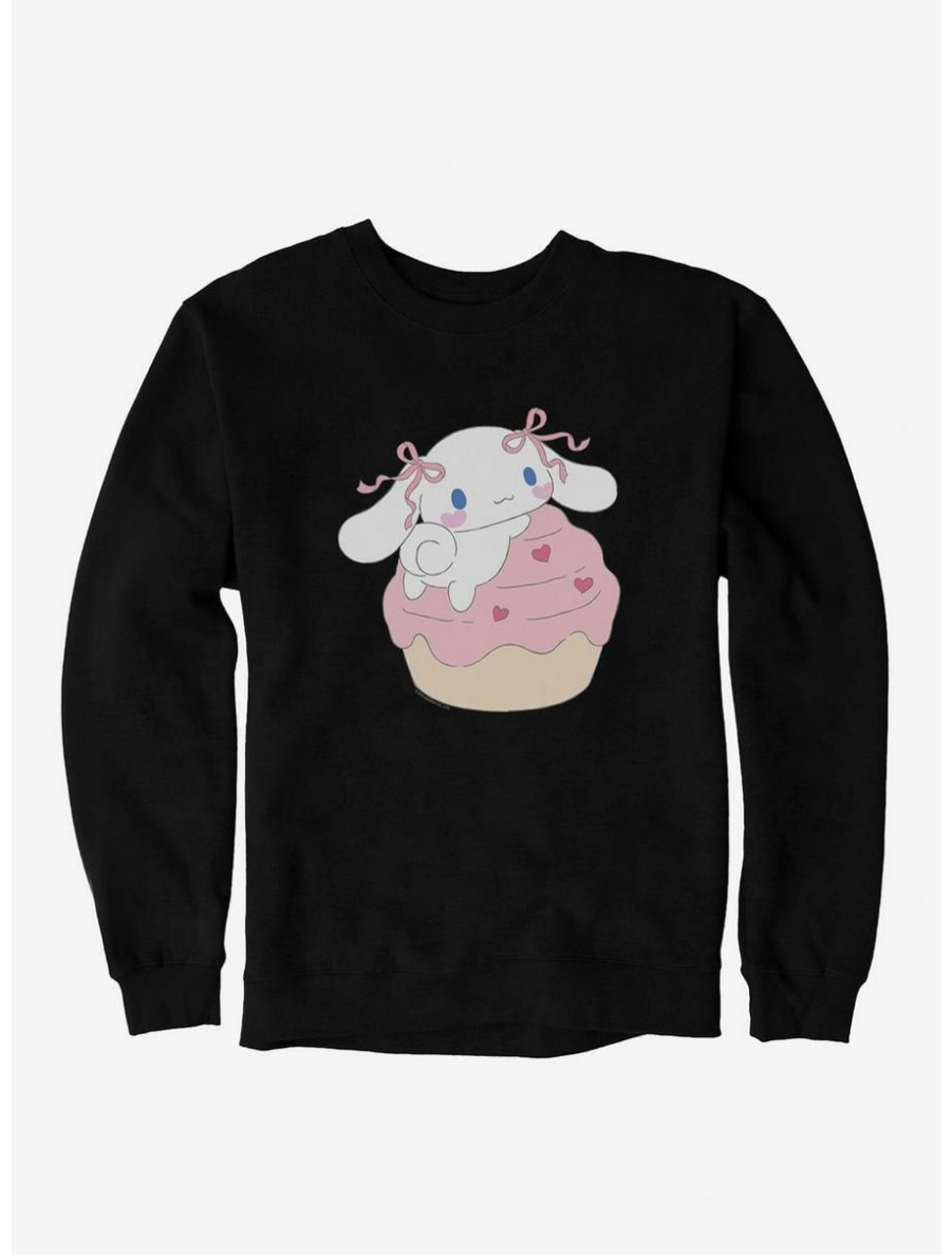 Horror * | Horror Cinnamoroll Heart Cupcake Sweatshirt