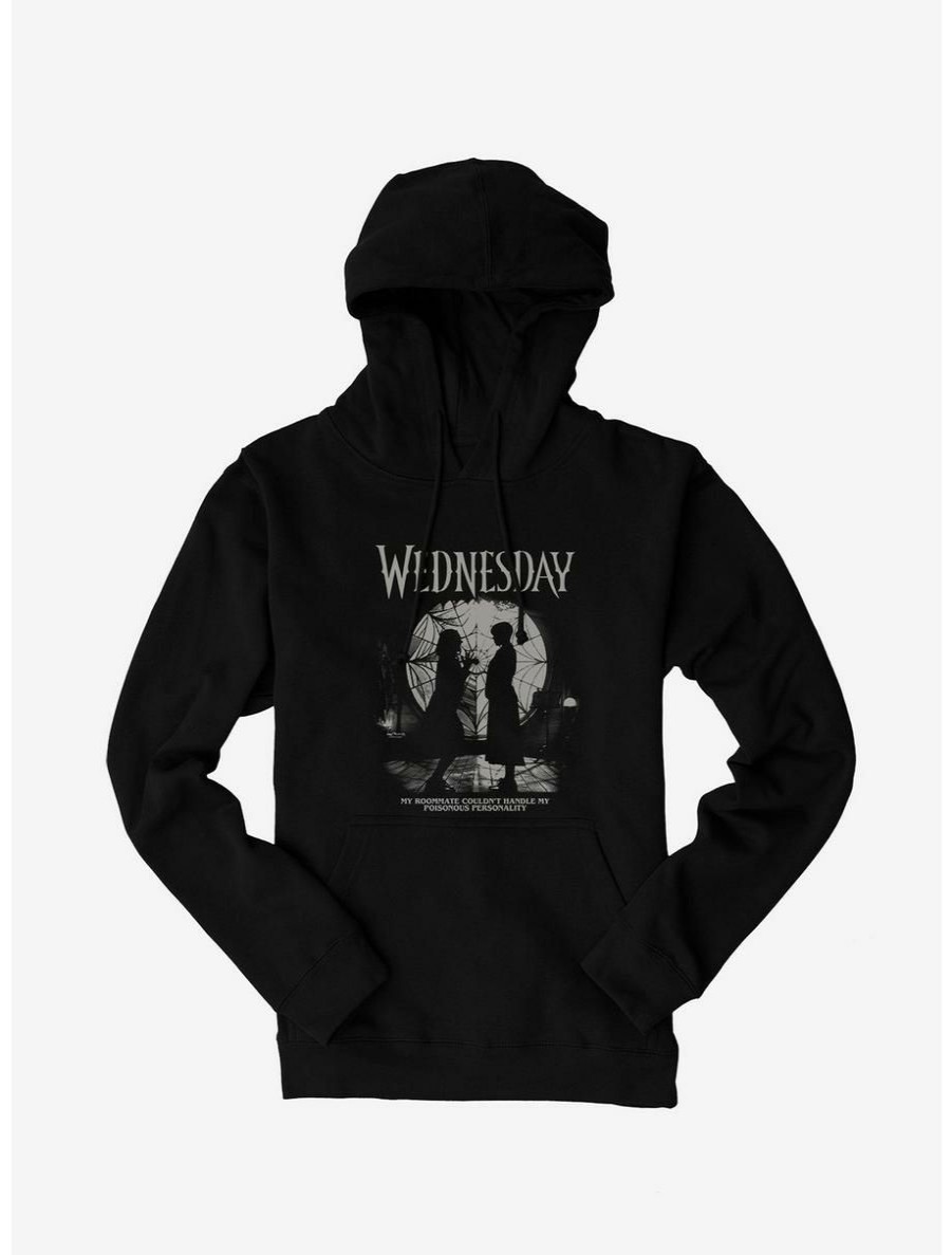 Horror * | Horror Wednesday Enid Roommate Hoodie