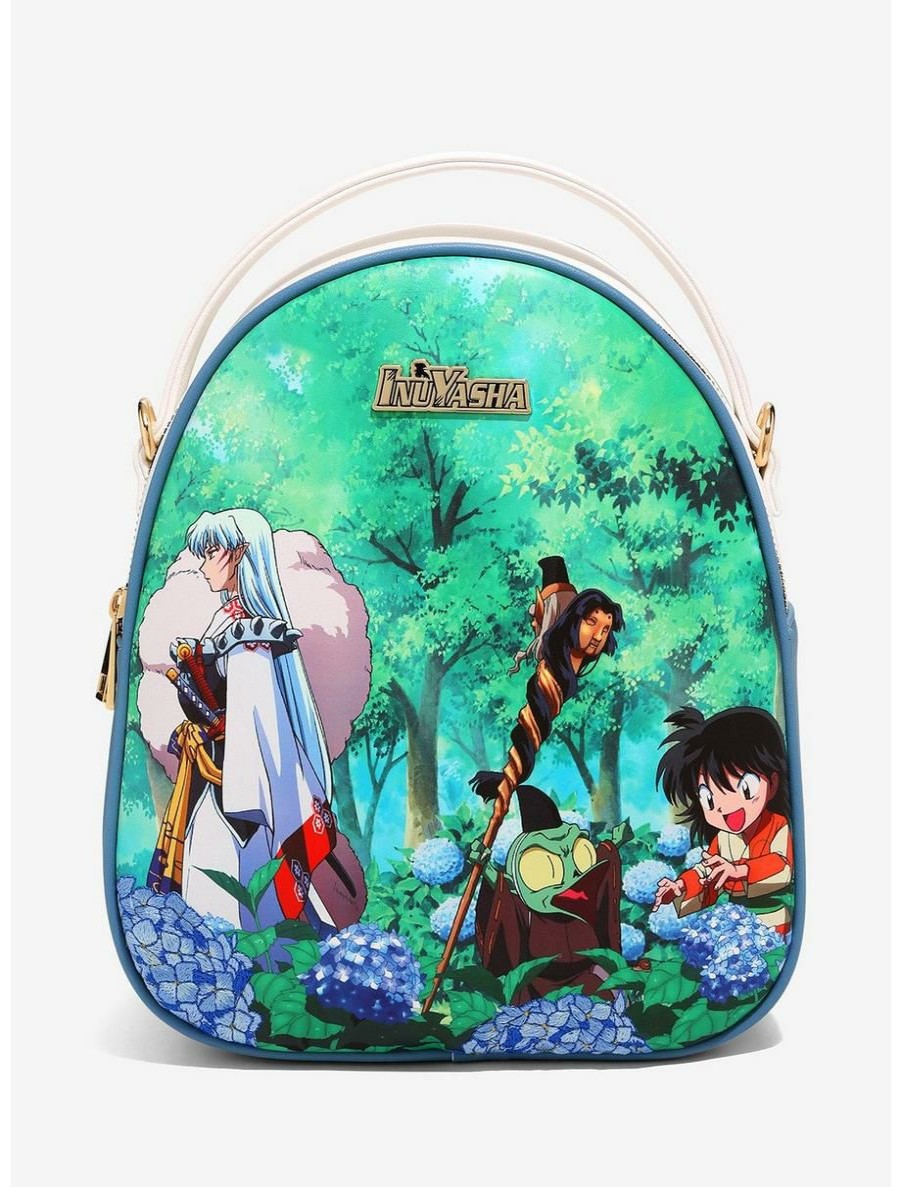 Anime * | Anime Inuyasha Sesshomaru, Rin, & Jaken Scenic Mini Backpack Boxlunch Exclusive